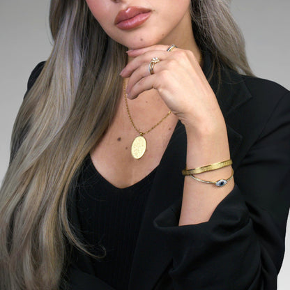 AYET-EL KÜRSİ YAZILI BİLEKLİK